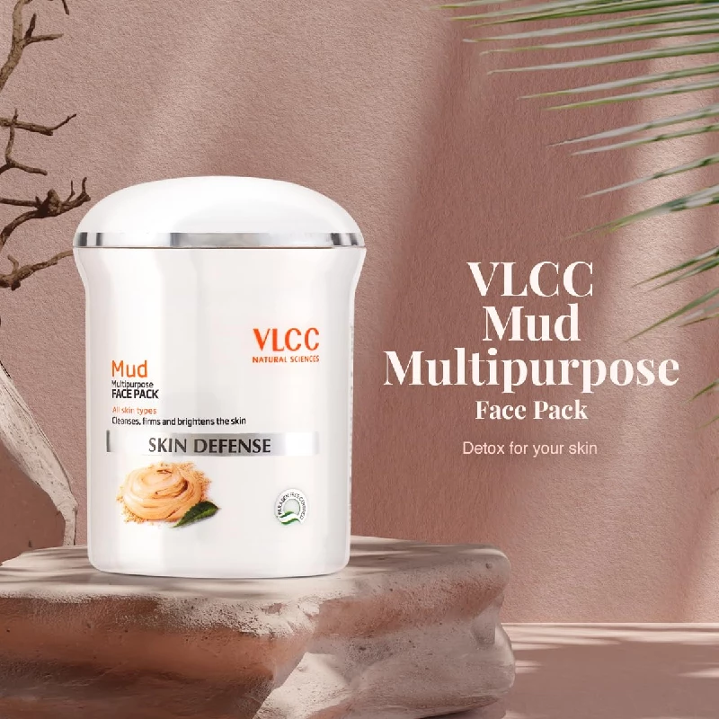 VLCC Skin Defense Mud Face Pack, 70 g-6.webp